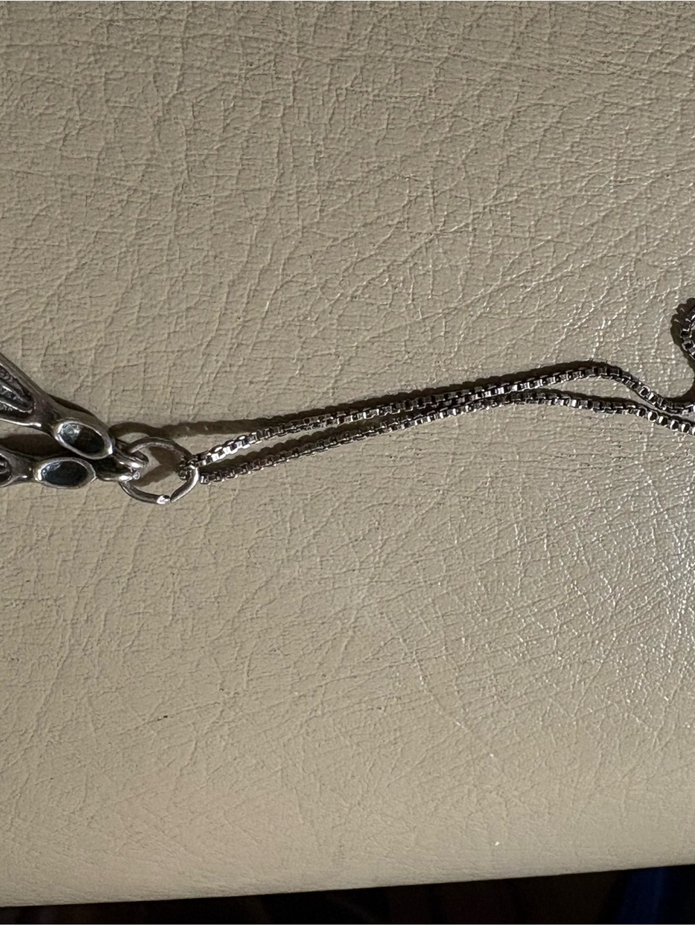 Sterling Silver Scuba Flippers Pendant Necklace 5.00g